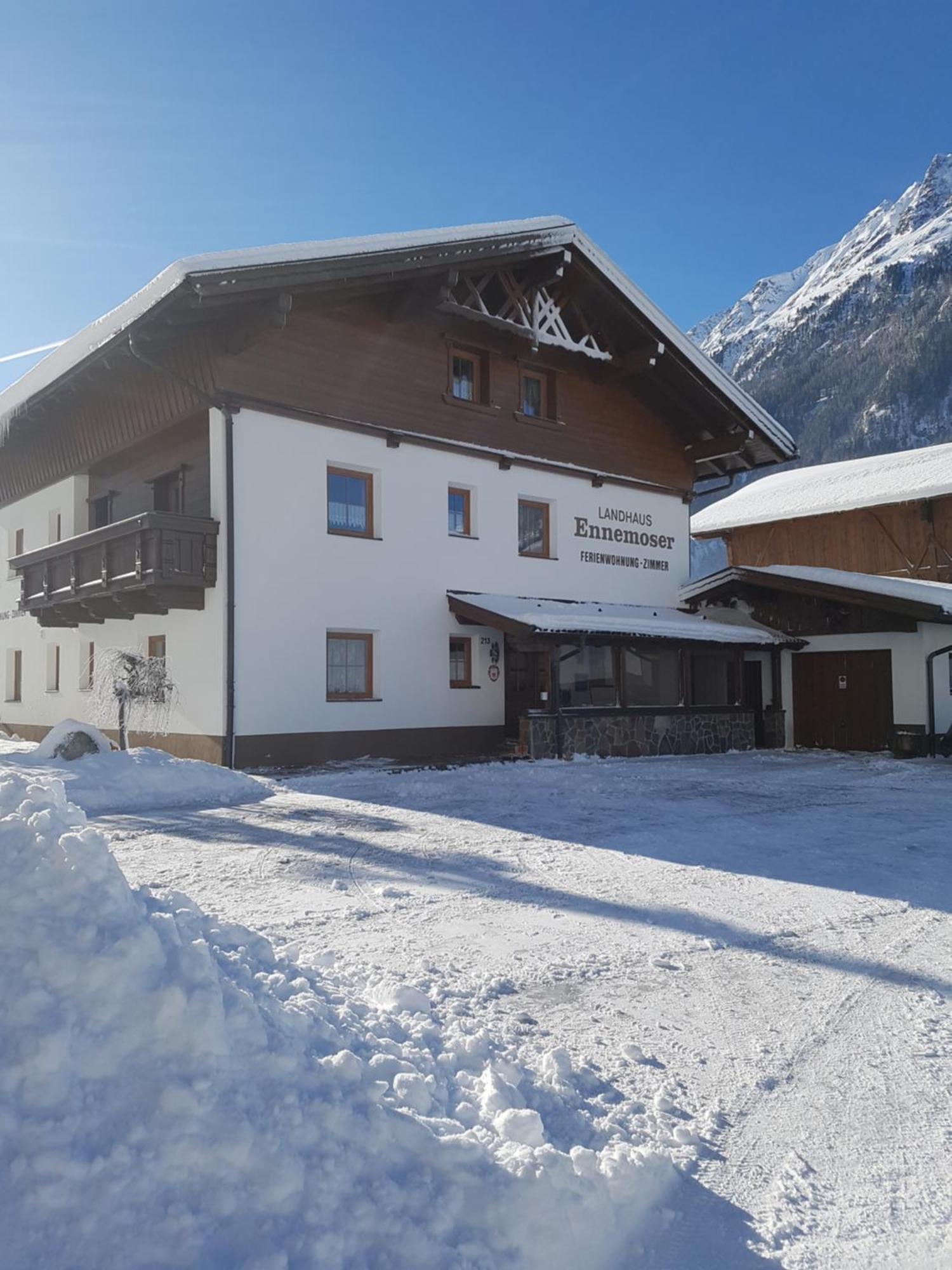 Landhaus Ennemoser Längenfeld Dış mekan fotoğraf